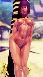 menat (street fighter) from capcom by sf screenshot