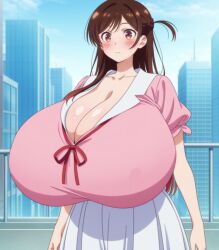 1girls absurdres after_sex age_progression aged_up ai_generated areola areola_slip areolae bare_shoulders before_and_after big_ass big_breasts big_nipples big_thighs bimbo bimbofication blush blushing_at_viewer bottom_heavy bottomless bow bowtie bra braid breast_expansion breast_suppress breasts breasts_bigger_than_head breasts_out bubble_ass cleavage cleavage_cutout clothes_around_waist clothing_cutout collarbone covered_nipples covering_breasts cowboy_shot curvaceous curvy day detached_sleeves dutch_angle earrings elmenois embarrassed expansion expansion_sequence fake_breasts fat fat_ass female female_focus from_below full_body fully_clothed fully_clothed_female gigantic_ass gigantic_breasts gigantic_butt gigantic_thighs grabbing grabbing_another's_breast gyaru hair_between_eyes hair_ornament hand_on_own_breast headband heart heart-shaped_pupils hentai hi_res high_heeled_shoes high_heels high_resolution highres hips hourglass_figure huge_areolae huge_ass huge_breasts huge_butt huge_cleavage huge_nipples hyper_breasts inflation jewelry kanojo_okarishimasu large_breasts leotard long_hair looking_at_viewer looking_to_the_side loose_bowtie makeup milf mizuhara_chizuru mommy musk navel nipples no_bra no_bra_under_clothes open_clothes open_mouth open_shirt oppai orange_hair panties pelvic_line pleated_skirt ponytail pov progression puffy_areola sand school_uniform schoolgirl scrunchie sea sequence shiny_clothes shirt shoes short_hair simple_background skin_tight skirt smile solid_color_background solo solo_female solo_focus spread_legs standing standing_female straight straight_hair sweater sweater_around_waist symbol-shaped_pupils thick_ass thick_legs thick_thighs thighs toned toned_body toned_female toned_stomach top_heavy transformation uncensored undersized_clothes underwear upper_body voluptuous voluptuous_female walking wet_clothes wet_panties wide_hips
