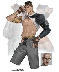 chamber_(valorant) male male_only seansketches solo_male thong valorant