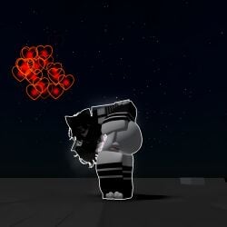 3d crop_top dog_ears dog_girl dog_tail huge_hips huge_thighs pubic_tattoo pussy roblox robloxian standing_on_one_leg standing_split tattoo thicc thick_hips thick_thighs thighhighs womb_tattoo