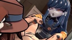 1futa 1girls 3d animated animation breasts female futa_on_female futanari intersex jane_(silentsins) mimi_sentry music nipples penis pussy silentsins sound tagme video