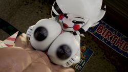 animated ass_job babymoonart big_ass big_breasts cryptiacurves cum five_nights_at_freddy's fredina's_nightclub marie_(cally3d) nude_female rubbing sound tagme video