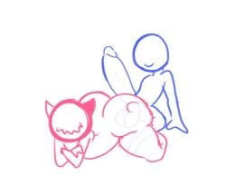 2boys 2d animated big_ass big_butt big_penis buttjob gay loop male male_only multiple_boys no_sound nude penis shaking_butt simple_background sketch tagme unknown_artist unknown_characters video white_background yaoi