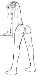 2d athletic athletic_female busty capcom capcom_fighting_all-stars capcom_fighting_evolution capcom_fighting_jam choker female female_focus female_only hourglass_figure icydirtball ingrid_(capcom) long_hair nude nude_female nudity street_fighter tagme wide_hips