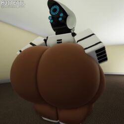 2024 3d animated ass ass big_ass big_butt bubble_ass bubble_butt dark-skinned_female dark_skin enormous_ass female female_only grabbing_ass grabbing_own_ass haydee haydee_(game) helmet huge_ass huge_butt muitetul no_sound roblox robloxian robot robot_girl solo tagme thick_thighs video