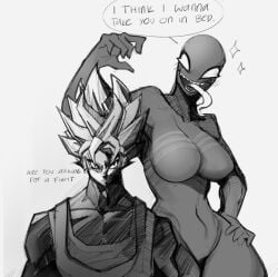 she-venom from dragon ball by spl4ts