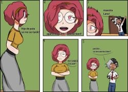 comic_panel fhs fhsz3r0 fnafhs fnafhs_z3ro fnafhsrule34 fnafhsxxx la_mama_oruga lana_(fnafhs) maestra_(fnafhs) original_character teacher