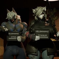 big_breasts breasts cleavage female furry huge_breasts nikto_ghost tagme thick_thighs wide_hips