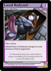 anthro balls breasts exposed exposed_balls exposed_nipples exposed_penis feline fur furoticon furry futa_only futanari huge_balls huge_breasts huge_penis intersex max_blackrabbit penis tcg trading_card_game