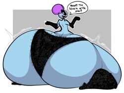 big_ass bubble_butt huge_ass hyper_ass learning_with_pibby pibby puffster3 tagme thick_thighs wide_hips