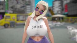 3d animated big_ass bikini_thong blonde_hair bouncing_ass bouncing_breasts bubble_butt dancing denim_shorts gold_panties gold_thong gyrating immortal jic_jic large_breasts mature_female mature_woman milf music music_video panties purple_sunglasses rwby rwbymmd salem_(human)_(rwby) salem_(rwby) shaking_ass stripping striptease sunglasses tagme text_on_clothing text_on_topwear thong thong_panties video white_sports_bra