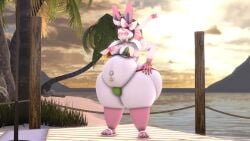 big_ass big_breasts breasts bubble_butt busty_boy cleavage eeveelution huge_ass huge_breasts kingofthekabuto male_only pokemon pokemon_(species) sylveon thick_thighs wide_hips