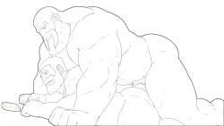 2boys abs anal anal_insertion anal_sex anthro anthro_on_anthro ass bara barazoku barely_visible_genitalia barely_visible_penis beard biceps big_ass big_dom_small_sub bigger_male completely_naked completely_nude dominant erect erect_penis erection everett_(lustful_desires) facial_hair gay gay_sex genitals hair human human_only human_penetrated human_penetrating_human humanoid humanoid_genitalia humanoid_penis lustful_desires male male/male male_focus male_only male_penetrated male_penetrating male_penetrating_male mule_(stangun) muscle musclegut muscles muscular muscular_anthro muscular_arms muscular_ass muscular_legs muscular_male muscular_thighs mustache naked naked_male no_clothes nude nude_male on_ground on_knees on_stomach outline pecs pectorals penis penis_in_ass pubic_hair sex simple_background simple_coloring simple_shading size_difference sketch small_sub_big_dom smaller_male soap soap_bar stangart stangun white_background