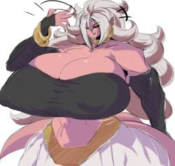 android_21 big_breasts dragon_ball dragon_ball_super dragon_ball_z huge_ass huge_breasts hyper hyper_breasts l0nneva lonneva