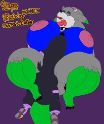 alligator alligatorid alythewolfcat anthro ass balls bear big_balls big_breasts big_butt breasts bugbear clothed clothing collar collar_only crocodilian eulipotyphlan female footwear genitals gillbert_the_bugbear gloves handwear hedgehog hi_res hobgoblin huge_balls huge_breasts huge_butt hybrid hyper hyper_balls hyper_genitalia macro male male/female mammal monster muscular muscular_female mythological_creature mythology nipples nude overweight pose reptile scalie sega shoes solo sonic_(series) sonic_the_hedgehog_(series) thick_thighs werecreature wereeulipotyphlan werehog weretoons_(character) wide_hips