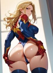 ai_generated anime_style breasts captain_marvel spreading_ass