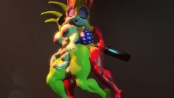 2futas 3d 3d_animation american_flag american_flag_bikini anthro areolae ass beer beer_bottle bunnie_rabbot closed_eyes clothing futa_on_futa futa_only futanari gloves green_body holding_object holding_partner looking_pleasured megaswitchsfm nipple_piercing nipples no_sound pierced_nipples sharp_teeth size_difference sonic_(series) sonic_the_hedgehog_(comics) sonic_the_hedgehog_(idw) sonic_the_hedgehog_(series) surge_the_tenrec tagme thighhighs thighs thrusting thrusting_into_ass video