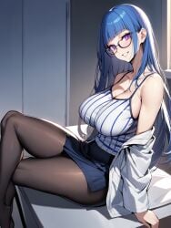 1girls 2ndh_r ai_generated big_breasts civitai female female_focus female_only glowing_eyes grace_(meido-sama) huge_breasts kimi_wa_meido-sama large_breasts looking_at_viewer oppai purple_eyes tagme voluptuous voluptuous_female you_are_ms.servant