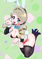 big_ass big_breasts bunny_ears bunny_tail bunnysuit cure_yuta meitantei_precure! precure pretty_cure toei_animation