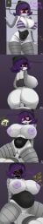 1girls 2d big_ass big_breasts breasts cowgirl_position cum cum_in_pussy cum_inside cumflated_belly cumflation dialogue english_text exclamation_point female female_penetrated humanoid humanoid_female humanoid_male hyper hyper_ass hyper_breasts inflation male male_penetrating male_penetrating_female murder_drones n_(murder_drones) nipples penetration penis pussy riding riding_penis robot robot_boy robot_girl robot_humanoid screen_face sex straight text uzi_(murder_drones) vagina vaginal vaginal_penetration vaginal_sex zhenyagazin