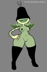 alien alien_girl artist_upload big_ass big_boobs big_breasts big_butt big_hips biker biker_girl black_boots black_helmet black_high_heel_boots boobs boots boots_only breasts covered_eyes footwear footwear_only green_body green_hair green_nipples green_skin hand_on_hip heel_boots heeled_boots heels helmet helmet_only helmet_over_eyes high_heel_boots high_heeled_boots high_heels hips huge_hips huge_thighs large_ass large_butt large_hips large_thighs my_life_as_a_teenage_robot naked naked_female nipples nude nude_female shoulder_length_hair smile smiling tammy_(mlaatr) thicc thicc_ass thicc_thighs thick_ass thick_hips thick_legs thick_thighs thigh_high_boots unseen_eyes villain villainess wide_hips