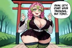 4k ai_generated big_ass big_breasts big_butt big_thighs big_tits butt comic curvy curvy_body curvy_female curvy_hips demon_slayer green_hair high_resolution hips huge_ass huge_breasts huge_butt huge_thighs hyper hyper_ass hyper_butt hyper_thighs kanroji_mitsuri kimetsu_no_yaiba large_ass large_breasts large_butt large_thighs large_tits miralicit mitsuri_kanroji multicolored_hair pink_hair sexy sexy_body sexy_female sexy_pose shortstack thick_ass thick_breasts thick_butt thick_hips thick_legs thick_thighs thick_tits twintails young younger_female
