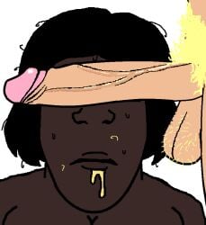 1boy 1girl1boy 1girls after_fellatio after_oral after_sex balls ballsack black_hair breasts cant_see_the_haters cleavage covered_eyes cum cum_drip cum_dripping_from_mouth cum_in_mouth dark-skinned_female dark_skin dick female hair hairy_balls interracial large_penis light-skinned_male light_skin lips long_penis male male/female markiplier_soyjak medium_breasts meme messy_hair milf neutral_expression no_shading nude nude_female nude_male penis_on_face penis_over_eyes pubic_hair scrotum self_upload shitpost short_hair simple_background soyjak soyjak.party stray_pubic_hair sweat sweatdrop testicles transparent_background unseen_face unseen_male_face veiny_penis