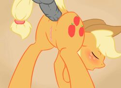 anal anal_sex animal animated anus applejack_(mlp) cutie_mark equine female friendship_is_magic horse mammal my_little_pony pony pussy smooth_skin tres-apples