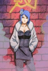 1girl 1girls ai_generated anime boruto breasts curvy curvy_female curvy_figure eyes female fit hair konan naruto naruto_shippuden nsfw stickyai tits voluptuous