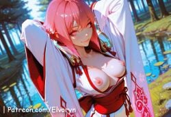 1girls ai_generated ass ass_grab big_ass big_breasts blush breast_grab breasts closed_mouth clothes clothing cute cute_face duo exposed_breasts female female_focus fire_emblem fire_emblem:_three_houses fire_emblem_fates large_ass large_breasts light-skinned_female light_skin long_hair looking_at_viewer male nipples pink_eyes pink_hair pink_nipples pussy sakura_(fire_emblem) sexy sexy_body sexy_female standing younger_female