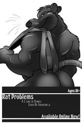 comic donryu furry furry_only gay male no_humans rat rodent