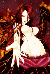 chaos_witch_quelaag dark_souls long_hair monster_girl queen_quelaag red_hair