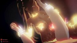 1boy 1boy1girl 1girls 3d 3d_animation animated bleach bleach:_the_thousand-year_blood_war blurry_vision dark-skinned_female dark_skin dominant dominant_female female female_focus female_penetrated femdom glowing_eyes horny horny_female kissing licking licking_leg male male/female male_penetrating male_penetrating_female male_pov malesub mastapov moaning moaning_in_pleasure nearly_nude penetration penile penile_penetration penis penis_in_pussy pov sex shihouin_yoruichi sound sound_effects tagme video voice_acted yellow_eyes