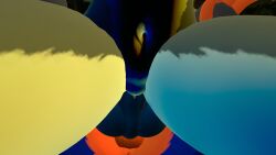 1boy 1girls 3d anthro big_penis canine canine_penis cock female furry furry_female furry_only knot knotted_penis male male/female male_penetrating_female nipple_piercing pussy rabbit_girl sex vaginal_penetration vaginal_sex vrchat vrchat_avatar vrchat_model