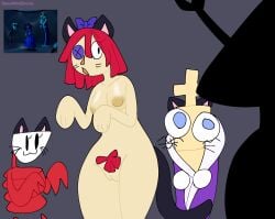 gangle (the amazing digital circus) from glitch productions by canelitabunny