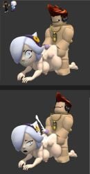 1boy 1girls 3d 3d_(artwork) after_buttjob ass assjob baller_2206 big_ass big_breasts brawl_stars breasts buttjob colette_(brawl_stars) crossover cum cum_in_ass cum_on_body cum_on_hair cumshot cumshot_in_ass excessive_cum female looking_pleasured male male/female mouth_open oc partially_clothed prisma3d reference_image roblox roblox_avatar robloxian self_insert smiling_at_partner tagme