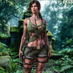lara croft from tomb raider by emess3d
