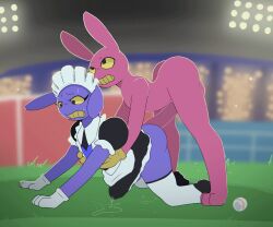 2d_animation 6:5 anal anal_sex animated anthro ass ball_slap balls balls_deep baseball belly big_balls big_butt big_penis clothing deep_penetration dengon duo evil_jax_(tadc) evil_jax_(the_amazing_digital_circus) frame_by_frame genitals glitch_productions gloves handwear hi_res huge_cock humanoid_genitalia humanoid_penis jax_(tadc) lagomorph leporid looking_up loop maid_jax_(the_amazing_digital_circus) maid_uniform male male/male mammal penetration penile penile_penetration penis penis_in_ass penis_size_difference rabbit sex short_playtime slap standing standing_sex stomach_bulge the_amazing_digital_circus thick_thighs uniform