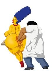 anal anal_fisting ass big_ass bynshy chubby chubby_female double_anal_fisting double_anal_penetration fat fat_ass fisting julius_hibbert marge_simpson the_simpsons