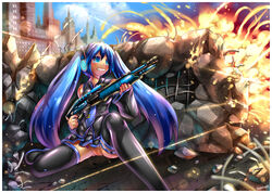 all_points_bulletin apb apb_reloaded emperpep gun hatsune_miku pussy shini uncensored vocaloid weapon