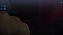 3d big_breasts black_hair breasts brown_skin collar collarbone edit elizabeth_bodling fake_breasts fake_tits female hitman hitman_absolution io-interactive screenshot screenshot_edit star_pasties strip_club stripper video_games
