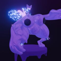 1:1 1_eye 3d_(artwork) animated areola ass belly big_breasts big_butt blender_(artwork) breasts crystal darkdraketom digital_media_(artwork) female floating generation_6_pokemon genitals geode goo_creature goodra hi_res huge_breasts huge_butt nintendo nipples no_sound paradox_pokemon plump_labia pokemon pokemon_(species) pokemorph rock short_playtime slime solo stretchy tagme thick_thighs turntable_(animation) video video vulva