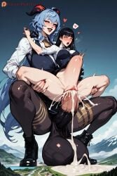 1futa ai_generated balls blue_archive carrying city cum_in_pussy dickgirl dustyfutaai excessive_cum female fucked_from_behind futa_on_female futanari giantess horsecock huge_balls huge_cock human_with_animal_genitalia human_with_horsecock intersex large_insertion massive_balls massive_cock penetration penis sex stomach_bulge vaginal_penetration