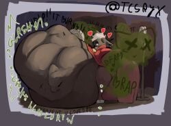 2025 ambiguous_anthro ambiguous_gender ambiguous_pred anthro anthro_pred arms_back ashe_(kibibyte) bell bell_collar belly belly_on_ground big_belly biped black_belly black_body black_ears black_eyebrows black_face black_fur black_nose black_text black_tuft bloated blorp bodily_fluids bodily_noises border burning_sensation calling_for_help cheek_tuft churn closed_eyes clothed clothed_ambiguous clothed_anthro clothing cloud_emanata collar curved_text dark_stockings dark_thigh_highs dialogue digestion digestion_noises digital_media_(artwork) digital_painting_(artwork) domestic_cat drooling emanata english_description english_text eyebrows face_imprint facial_tuft fan_(object) fart fart_cloud fart_fetish fatal_vore feet felid feline felis floating_whiskers fully_inside fur furniture glorsh green_fart_cloud green_heart green_text grunting hair hand_imprint hanging_tongue heart_reaction heart_symbol hearts_around_head heat_(temperature) hi_res hood_down hoodie huge_belly hyper hyper_belly imminent_death imprint ineffective_clothing inside jingle_bell jingle_bell_collar legwear mammal monotone_belly monotone_clothing monotone_face monotone_hair monotone_hoodie monotone_legwear monotone_stockings monotone_thigh_highs monotone_topwear motion_lines mph! muffled multiple_prey no_underwear on_sofa onomatopoeia open_mouth painting_(artwork) pointy_ears prick_ears purple_border red_clothing red_heart red_hoodie red_legwear red_stockings red_thigh_highs red_topwear rumbling_stomach saliva same_size_vore shaded shadow short_hair signature sitting sitting_on_sofa skull_in_fart_cloud skull_symbol sofa soft_shading soft_vore solo sound_effects stockings struggling struggling_prey sweat sweaty_body talking_to_another talking_to_pred tcsrjx text thigh_highs tired tongue tongue_out too_hot topwear tuft twitter_handle unseen_prey unwilling_prey vore vowelless vowelless_sound_effect vowelless_vocalization white_feet white_hair white_text_outline wind wrinkles_in_clothes