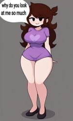 big_breasts big_thighs hot_dogging jaiden jaiden_animations jaidenanimations seductive seductive_look sex solo