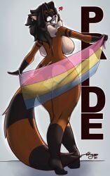 1girls female nude pansexual_pride_colors pride_colors pride_flag pride_month sumi_(wingman) tagme wingmandraws