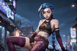 jinx (league of legends) from arcane by r34arts