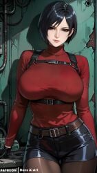 ada_wong ai_generated big_breasts dans_ai resident_evil resident_evil_4 resident_evil_4_remake