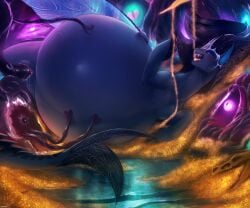 absurd_res anus bahnbahn belly big_belly black_body blue_eyes bodily_fluids equid european_mythology fan_character female feral genital_fluids genitals ginormous_belly greek_mythology hasbro hi_res hippocampus huge_belly hyper hyper_belly hyper_pregnancy lying mammal marine my_little_pony mythology on_side penetration pregnant pregnant_female pregnant_feral sex sharp_teeth solo teeth tentacle tentacle_in_vagina tentacle_penetration tentacle_sex vaginal_fluids vaginal_penetration vaginal_penetration vulva wings