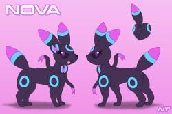 4_legs anus ass black_body black_fur black_sclera bow_(feature) close-up eeveelution eyelashes facial_markings fan_character female feral fur generation_2_pokemon generation_6_pokemon genital_close-up genitals head_markings hi_res humanoid_genitalia humanoid_vulva hybrid hybrid_pokemon markings model_sheet multi_leg multi_limb multicolored_body multicolored_ears multicolored_fur multicolored_tail ninjatreecko nintendo pokemon pokemon_(species) purple_body pussy pussy_close-up ribbons ribbons_(anatomy) ring_(marking) simple_background solo sylveon tail tongue tongue_out umbreon vulva